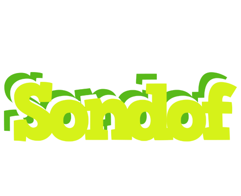Sondof citrus logo
