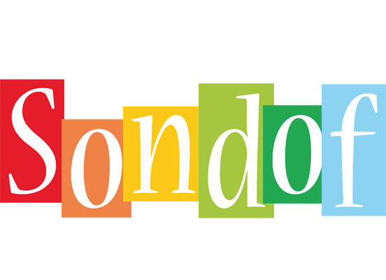Sondof colors logo