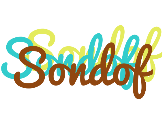Sondof cupcake logo