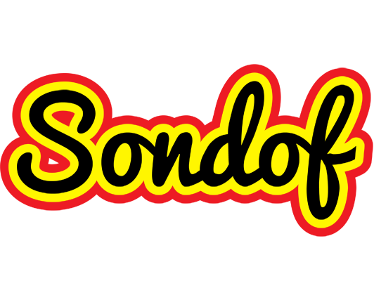 Sondof flaming logo