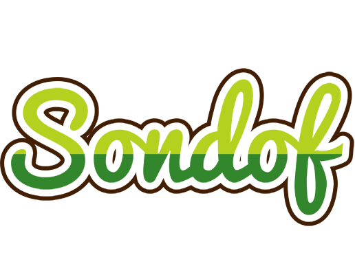 Sondof golfing logo
