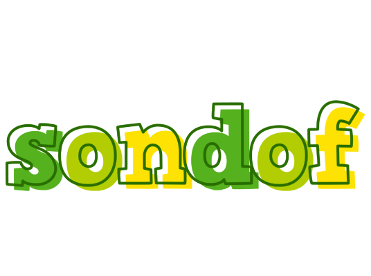 Sondof juice logo