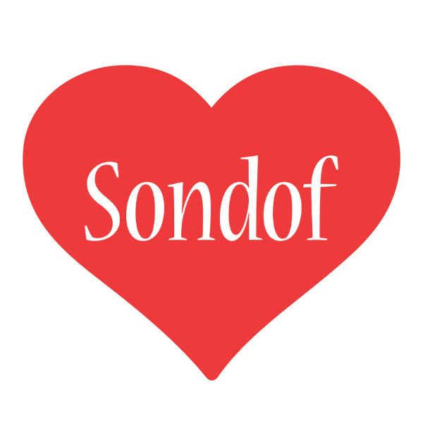 Sondof love logo