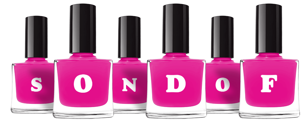 Sondof nails logo