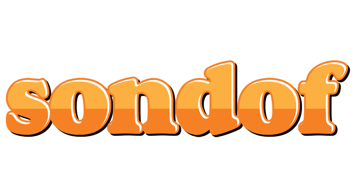 Sondof orange logo