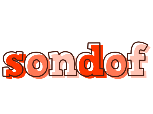 Sondof paint logo
