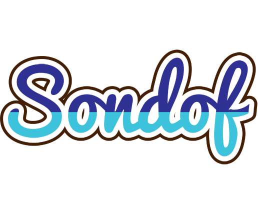 Sondof raining logo