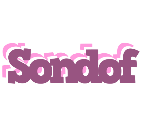 Sondof relaxing logo