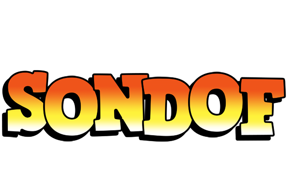 Sondof sunset logo
