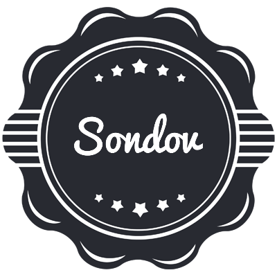 Sondov badge logo