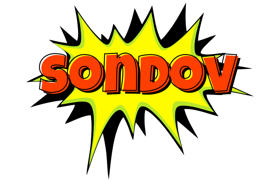 Sondov bigfoot logo