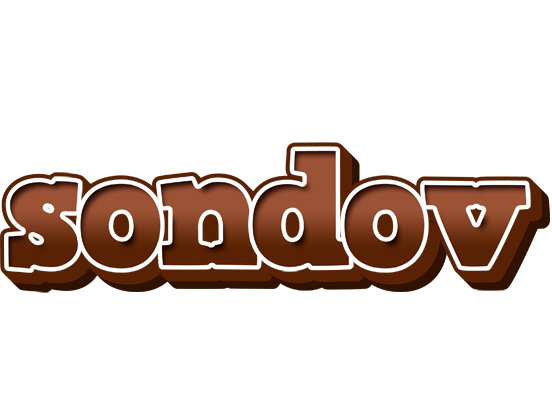 Sondov brownie logo