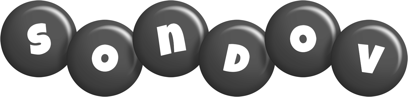 Sondov candy-black logo