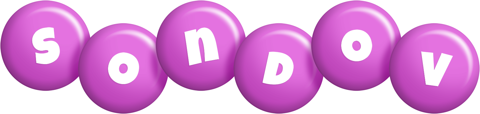 Sondov candy-purple logo