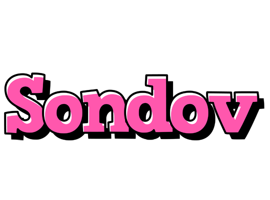 Sondov girlish logo