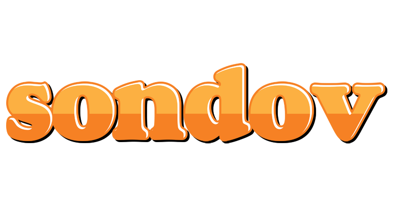 Sondov orange logo