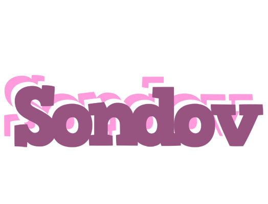 Sondov relaxing logo