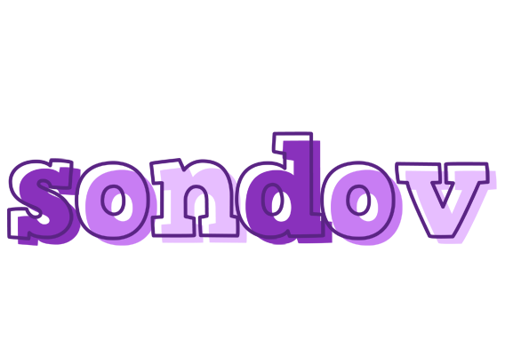 Sondov sensual logo