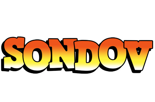 Sondov sunset logo