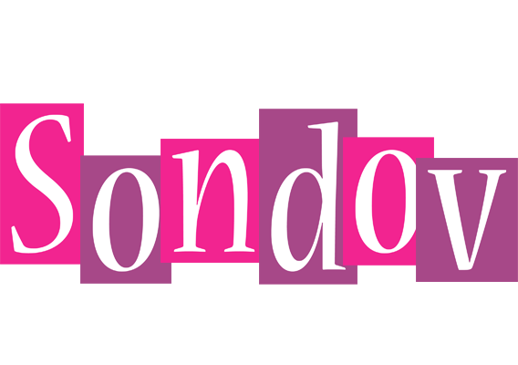 Sondov whine logo