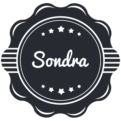 Sondra badge logo