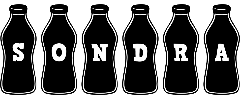 Sondra bottle logo