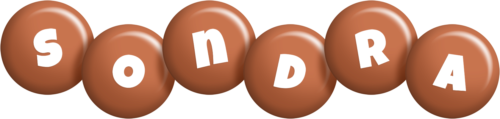 Sondra candy-brown logo