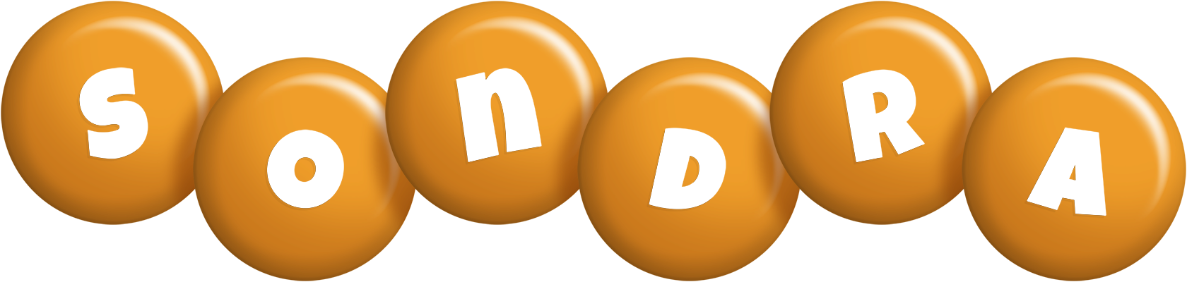 Sondra candy-orange logo