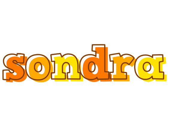 Sondra desert logo
