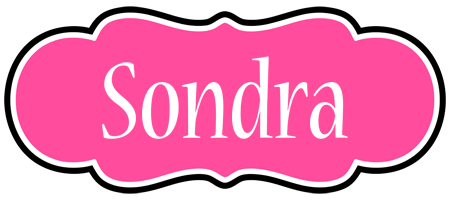 Sondra invitation logo