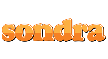 Sondra orange logo