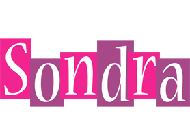 Sondra whine logo