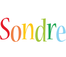 Sondre birthday logo