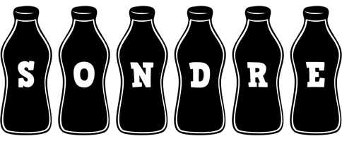 Sondre bottle logo