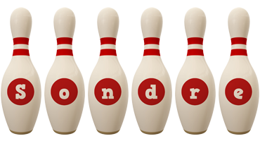 Sondre bowling-pin logo