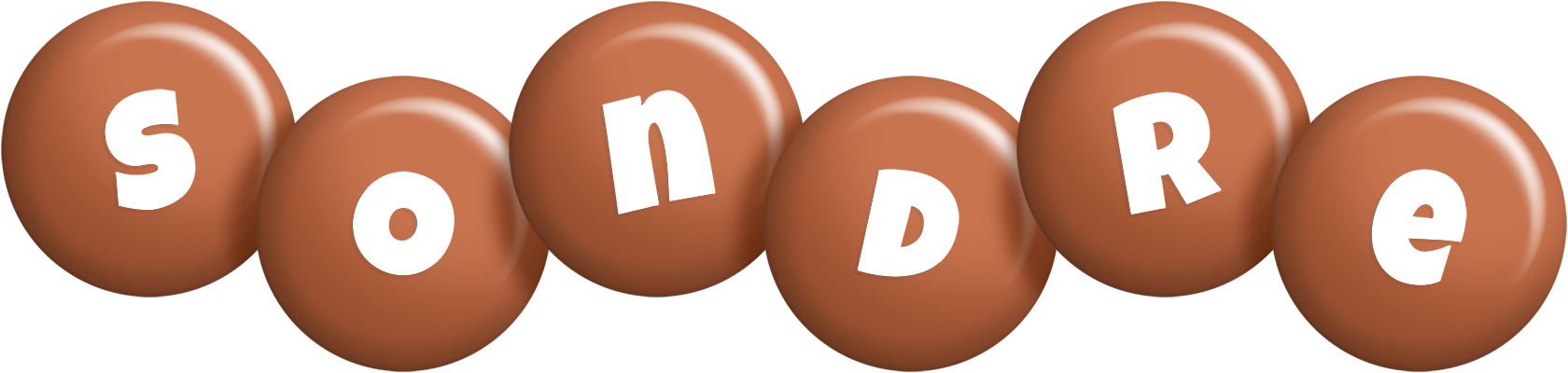 Sondre candy-brown logo