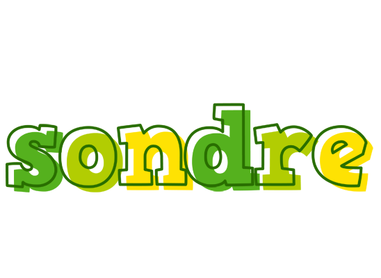 Sondre juice logo
