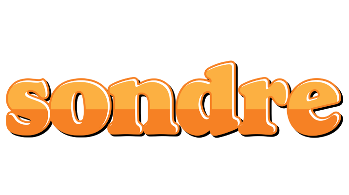Sondre orange logo