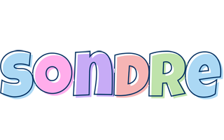 Sondre pastel logo