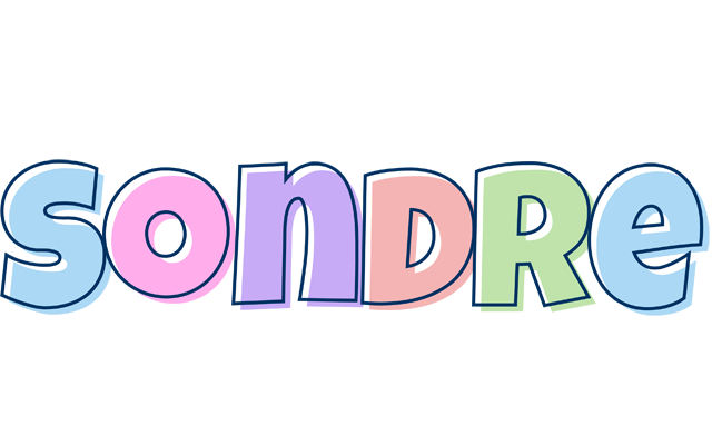 Sondre pastel logo