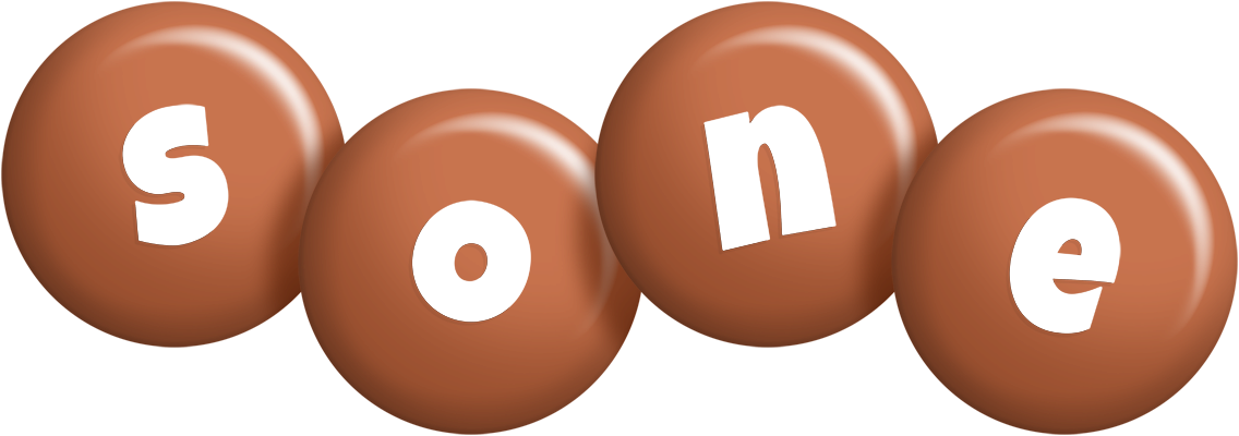 Sone candy-brown logo