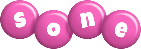 Sone candy-pink logo