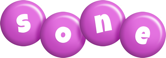 Sone candy-purple logo