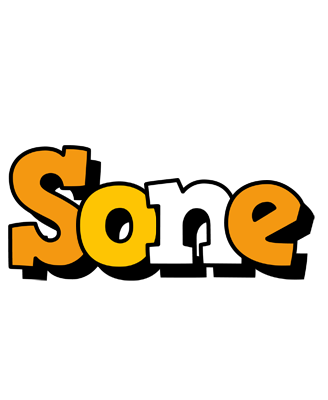 Sone cartoon logo