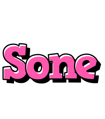 Sone girlish logo