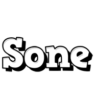 Sone snowing logo