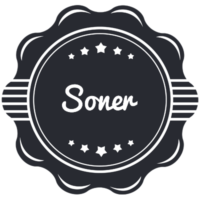 Soner badge logo
