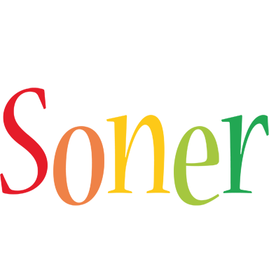 Soner birthday logo