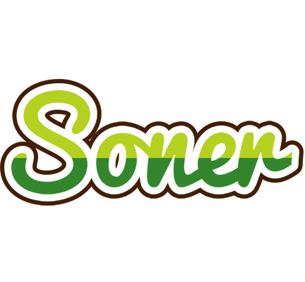 Soner golfing logo
