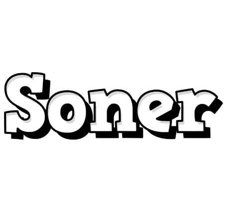Soner snowing logo